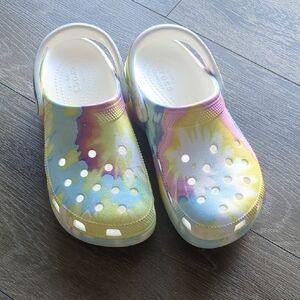 CROCS Crush Colorful Tie-Dye